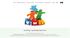 Desktop Screenshot of coaching.be