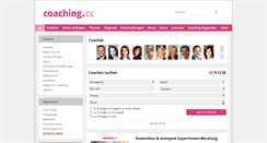 Desktop Screenshot of coaching.cc